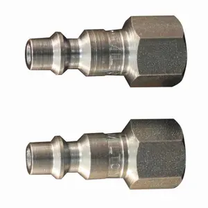 Milton I&M Style Threaded Pipe Fitting Plug, 236580 Model, 0.25 in. NPT Female, Pack of 2, Threaded Pipe Fittings