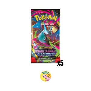 5x Phantasmal Flames Booster Pack