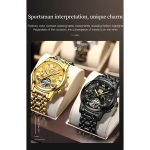 Premium Men’s Wristwatch – Automatic Tourbillon Luxury