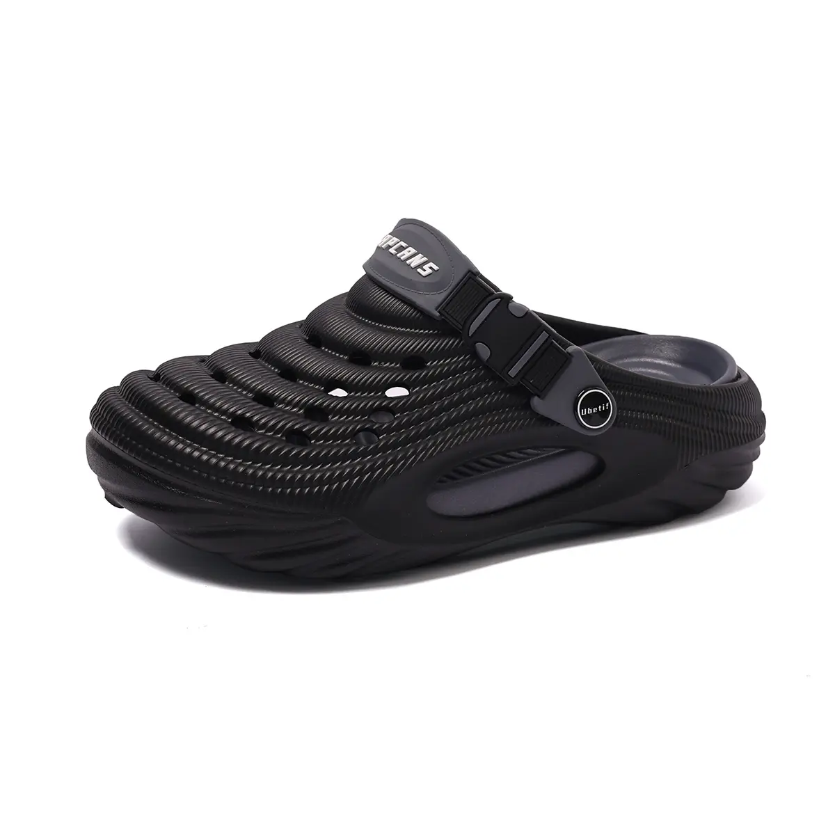 Ubetif Thickened Women Shoes  Solid Color  Clogs, Lightweight Non-Slip EVA Slides, Summer Indoor And Outdoor Beach Garden Sandals