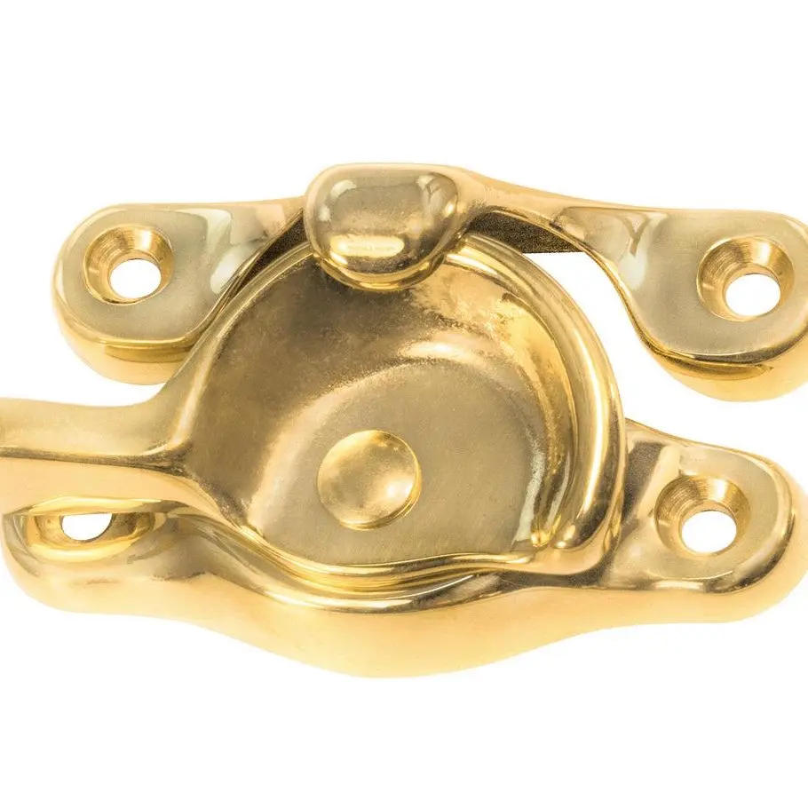 Classic Solid Brass Sash Lock ~ Regular Size