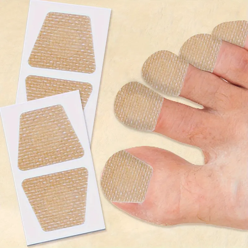50 Pcs Miracle Tea Tree Oil Nail Repair Stickers, Nail Care Patches, Gentle Breathable Care for Damaged Nails, Easy Apply Long Lasting, Skin-Friendly Material, Nail Supplies, Nail Care Item