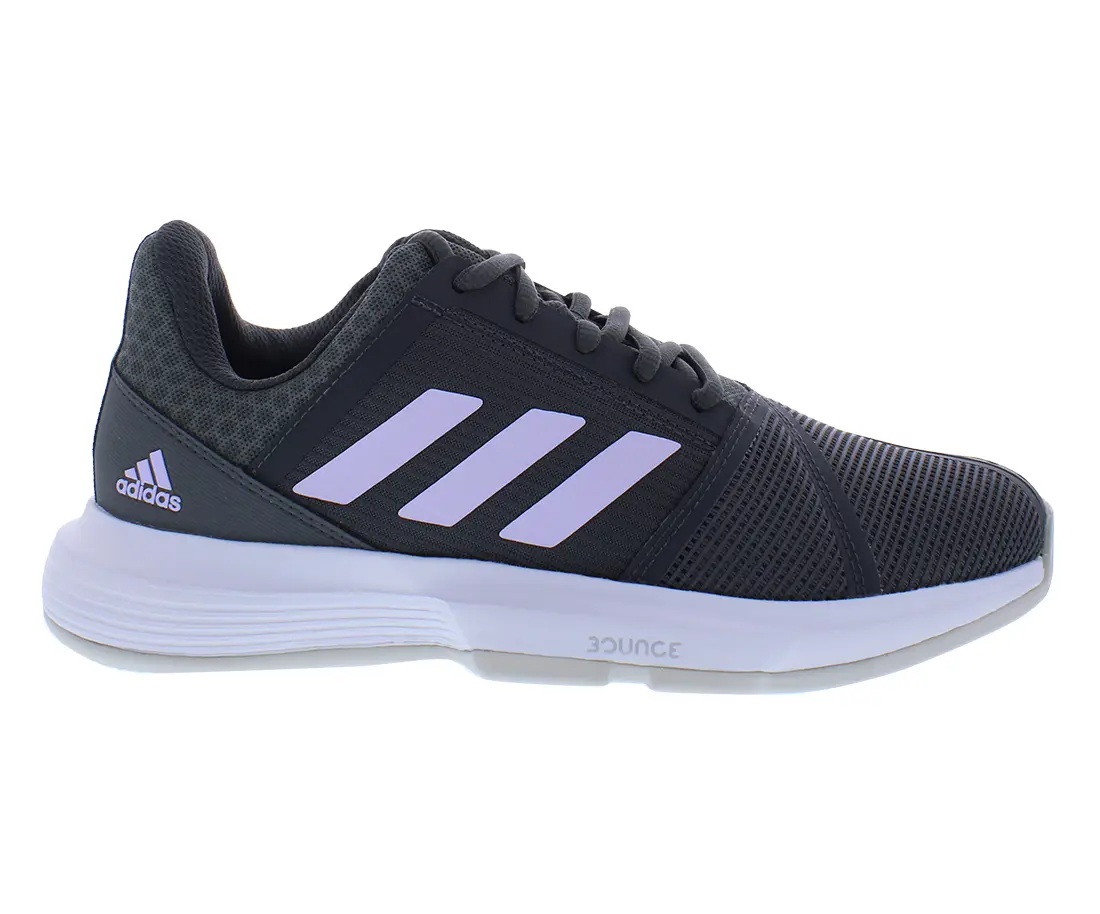 Adidas Courtjam Bounce Women's Athletic Shoes, Mesh Sneaker Footwear for Sports and Training Activities