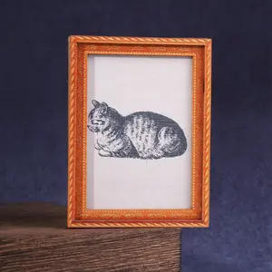 1PC Cute Cat Refrigerator Magnet, Refrigerator Decorating Magnet, Mini Photo Frame Fridge Magnet, Adorable Animal Magnet for Home Decor, Great Holiday Gift Idea, Decoration, Cute Magnets For Fridge