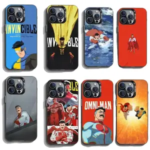I-Invincible Funny phone Case for iPhone 17 Promax 16 15 14 13 12 11 Pro 17Air Plus & Samsung Galaxy S26 Ultra S25 S24 S23 Plus FE Anti-Fall Protective Transparent TPU Smartphone shockproof protection Soft silicone Back Cover
