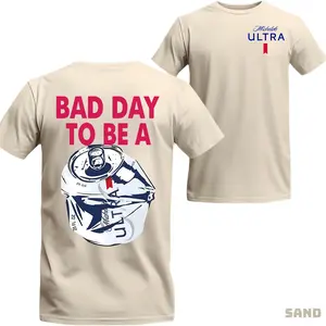 Bad Day To Be A Ultra T-shirt, Funny Beer Graphic Shirt, Drinking Joke T-Shirt For Beer Lovers,  Basic Soft Man Tshirt