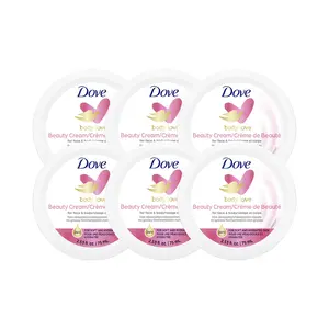 Dove Beauty Cream, Pink - 2.53 oz Face and Body Lotion - Pack of 6