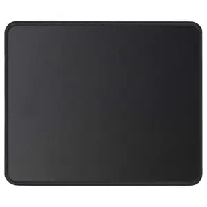 Premium-Textured Mouse Pad with Non-Slip Rubber Base, Washable Computer Mousepad for Gaming, Office & Home, Black, 8.3 x 10.2 in