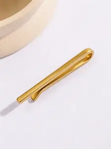 Classic Elegant Narrow Tie Clip, Versatile Men's Daily Accessory, Fashionable Design, Suitable for Any Occasion