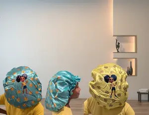 Zari Head Bonnet (Yellow)