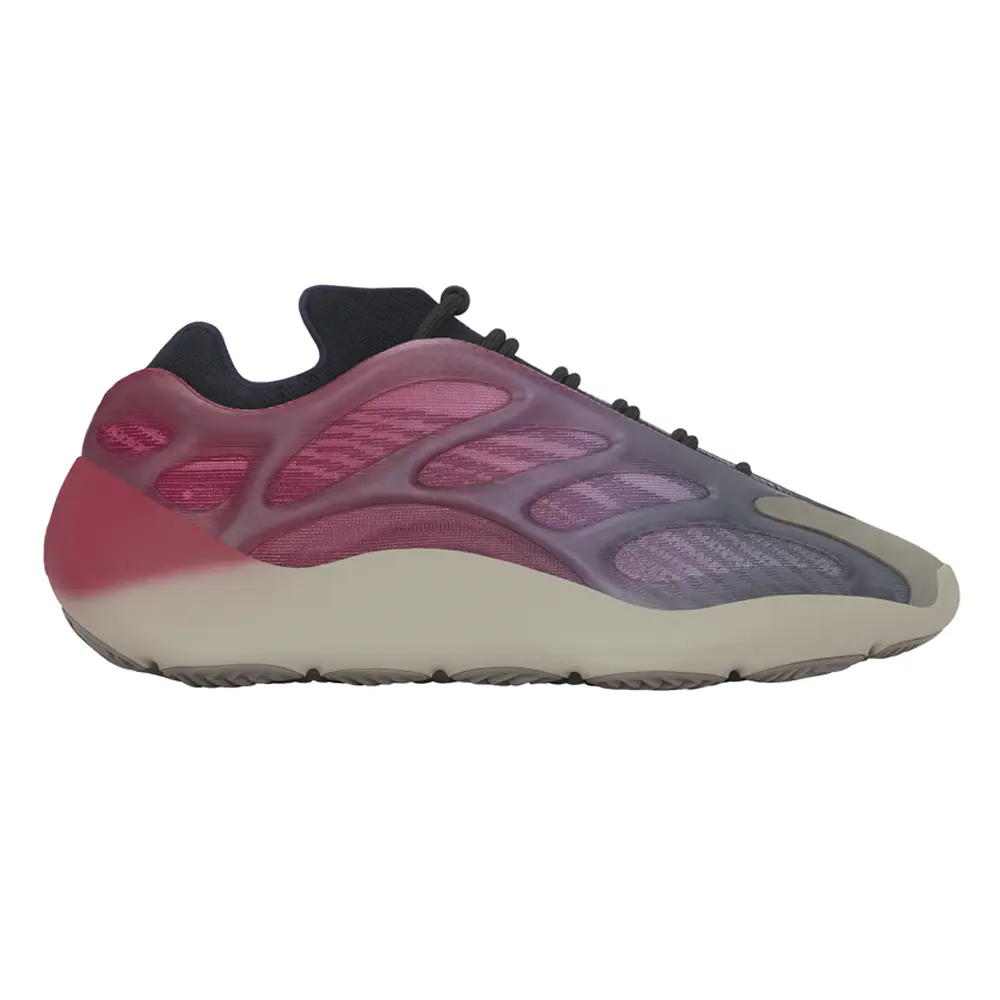 adidas Mens Yeezy 700 V3 Lace Up Sneakers Shoes Casual - Purple, Red