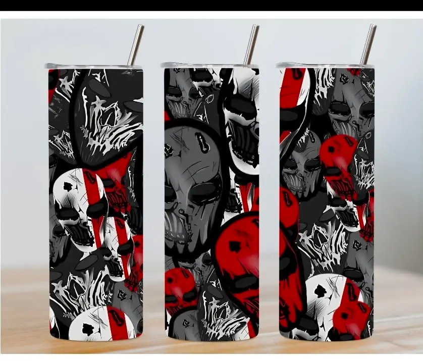 Devils Night 20 oz Skinny Tumbler
