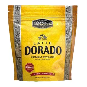 Latte Dorado Tumeric and Reishi Beverage Drink Mixed beverage Antioxidant Immune Support