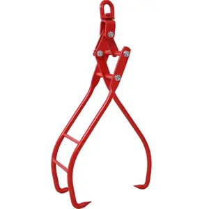 Hardware 36in 3 Claw Log Grapple for Logging Tongs, Eagle Claws Design Log Lifting Tongs Log Grabs, Timber Lifting Tongs for Truck, ATV, Tractor and Skidder