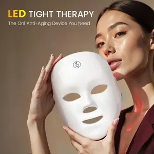 Valentine‘s Day Exploding Gift Red light therapy mask, 7-color LED photorejuvenation mask, daily care photorejuvenation, wireless Standard version