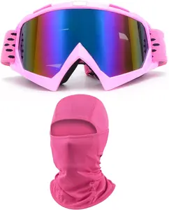 ATV Goggles with Balaclava  Mask for Men Women and Youth, Dirt   Motocross Riding Ski Goggles