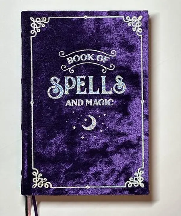 Book of Spells and Magic Notebook