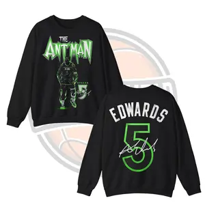 ANTMAN Anthony Edwards Tee, Antman Vintage 90s Retro Basketball T-Shirt For Fans, Retro Hiphop Streetwear Graphic Tee, Cool Gift for Ballers
