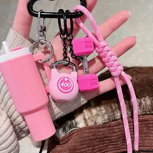 Mini Water Bottle Keychain – Cute Portable Bottle Charm for Everyday Use