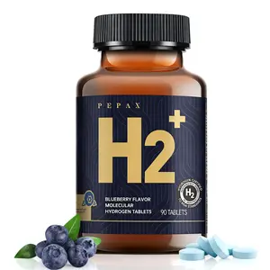 Molecular Hydrogen Water Tablets with Magnesium, 108 PPM, Antioxidant Support, Daily Energy & Hydration, 90 Count blueberry