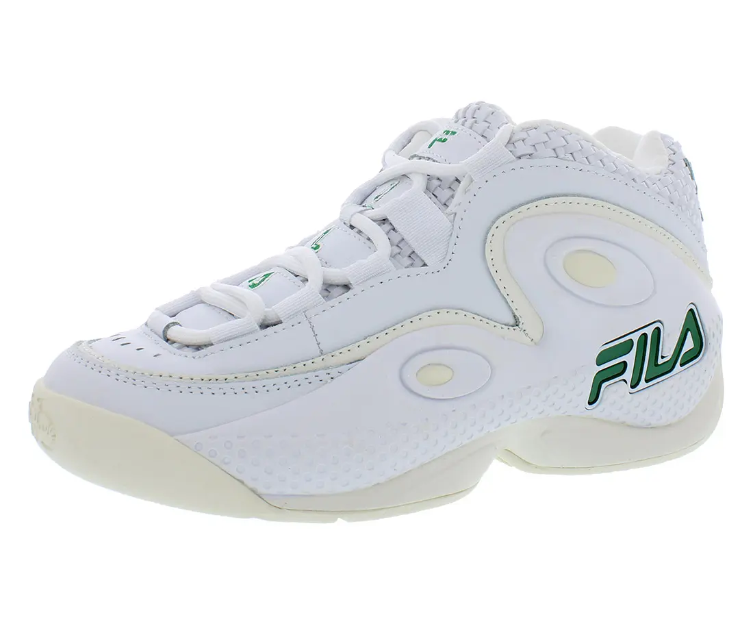 FILA Grant Hill 3 Men's Woven Fabric Athletic Sneakers - Closed Toe, Casual, for Everyday Training & Running