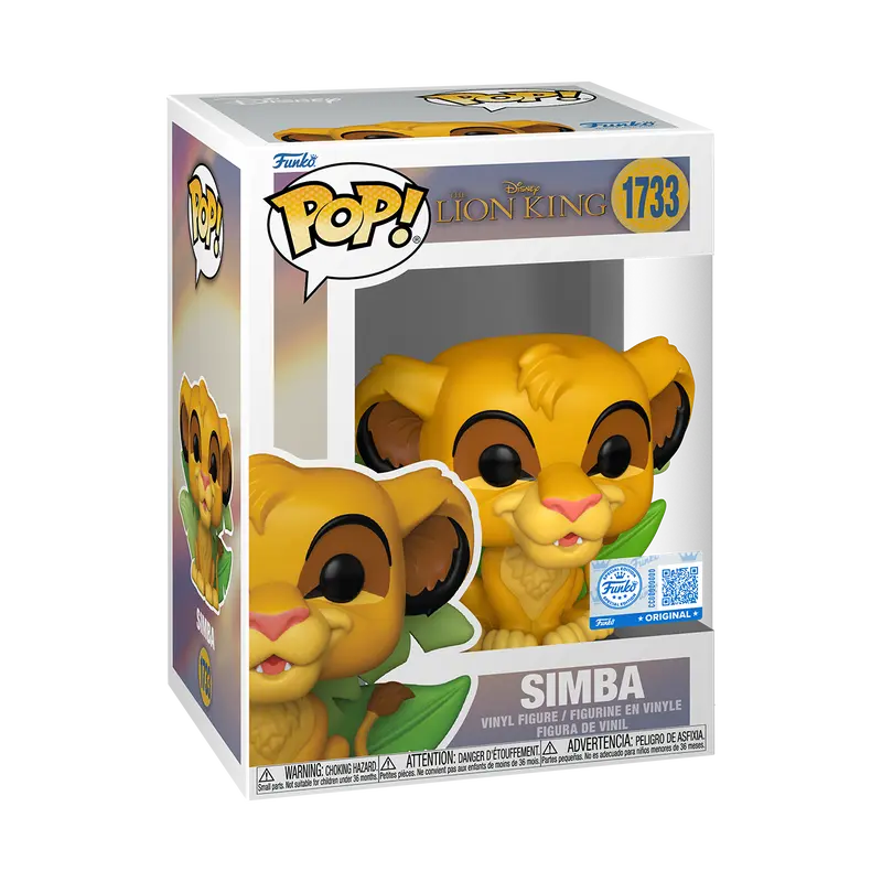 The Lion King Simba Funko Pop! Vinyl Figure #1733 - Specialty