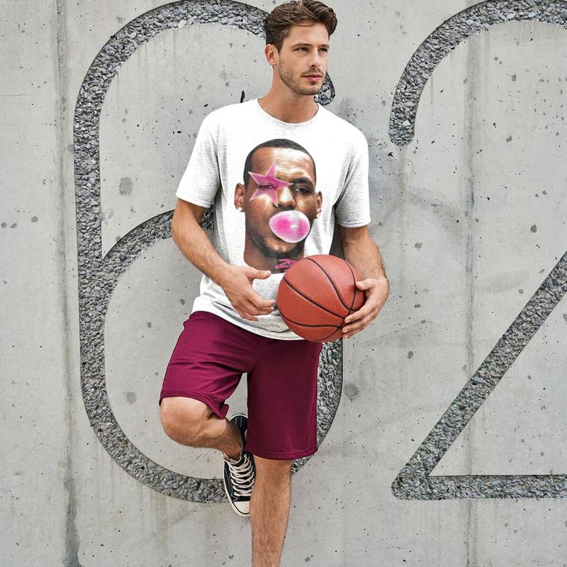 Lebron James Bubble Gum Pink Boxy Cotton Tee Shirt Boxy Shirt Opium, y2k, fashion, streetwear, unisex, men, women, cotton, crew neck, y2k streetwear  graphic  tee graphic  tee
