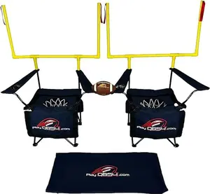 The Ultimate Football Yard Game Set, Outdoor Football Toss for Tailgating, Backyard, Beach, Park, Tournaments, Sports Training, Score Touchdowns, Kick Field Goals, Perfect for Game Day Fun & Family Entertainment