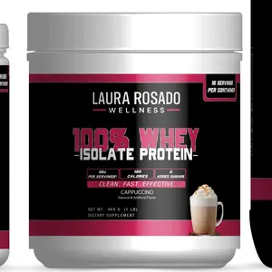 LWR WHEY ISOLATE PROTEIN SUPPLEMENT (Cappuccino Flavor) – 1LB