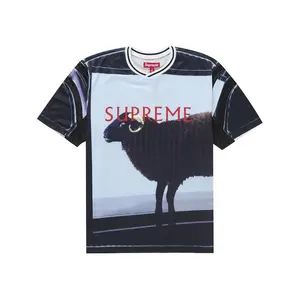 Supreme Men's Damien Hirst Soccer Jersey Black, from StockX