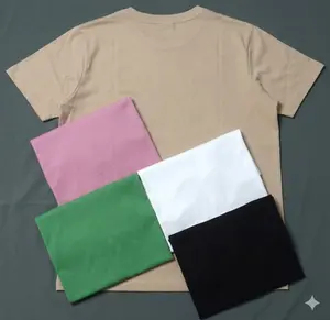 Minimalist Cotton T-Shirt – Premium Soft Casual Streetwear Tee (Pack of 12)