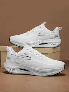 1 Pair Multi-color Sport Casual Running Shoes (Size 34-45 Available) - Comfortable & Breathable Upper + Wear-resistant & Non-slip Sole, For Sports Fitness & Daily Styling, Trendy & Versatile