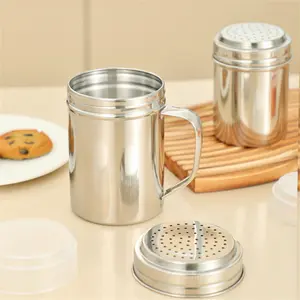 Tea Coffee Cocoa Powder Dispenser, Home Baking Flour Bottle, Practical Kitchen Tool, Perfect for Tea Lovers & Coffee Enthusiasts