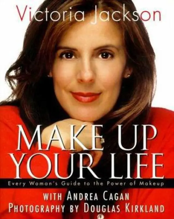 Used Hard Cover Book - Make Up Your Life: Every Woman's Guide to the Power of Makeup by Victoria Jackson, Including Before-And-After Photos, Inspirational Advice, Practical Makeup Tips (English)
