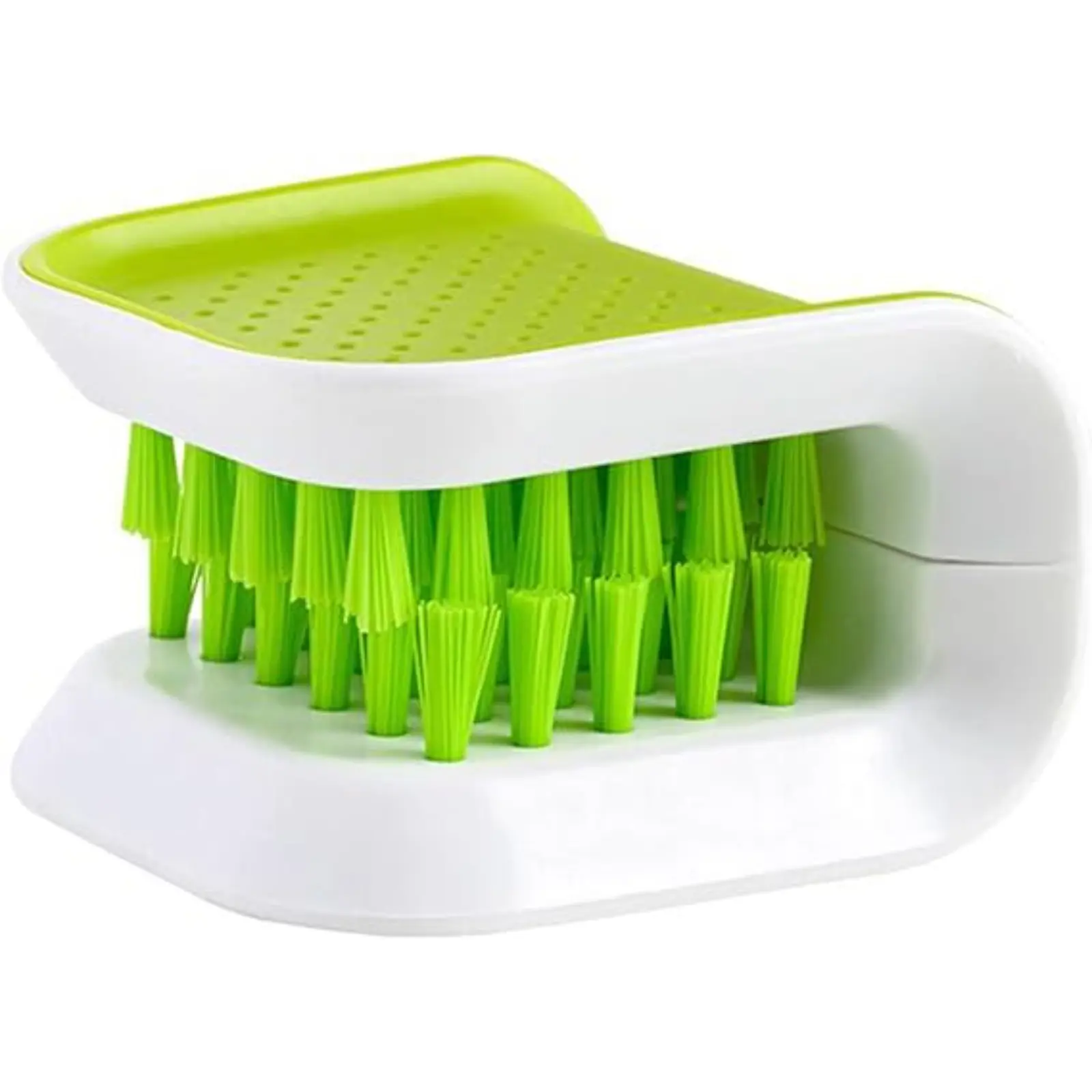 Blade Knife Cleaner Kitchen Washing Brush Chopsticks Cutlery Cleaning Brush Double-Sided Scrubber Multifunctional Knife Sponge