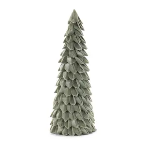 Melrose 95613DS Standing Tree Form Decor, 25.5 in. Green Polyester - Ideal for Living Room & General Room Use