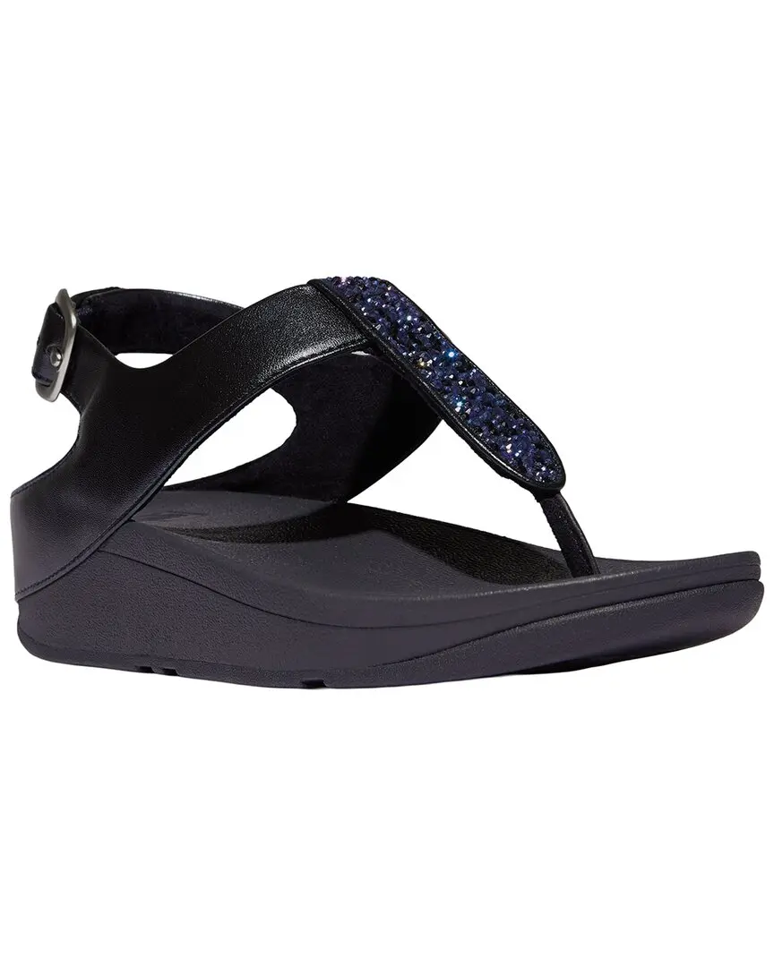 FitFlop Fino Crystal Mix T Strap Sandal