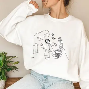 Draco’s Drawing of Harry Sketch TShirt/Sweatshirt/Hoodie, Draco Sketch Fanart, Unique Potterhead Gift, DracoTok Inspired Apparel, Funny Shirt, Best Gift Idea