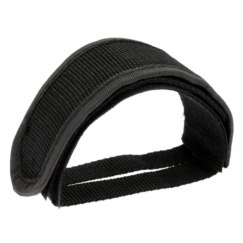 45x5cm Anti-Slip Double Adhesive Double Strap Bike Pedal Toe Clip Belt - Durable and Comfortable Self-Adhesive Straps for Mountain Bikes, Fixed Gear Fixie BMX with Secure Fit, Steadier Pedal Hold (Black), Bike Riding