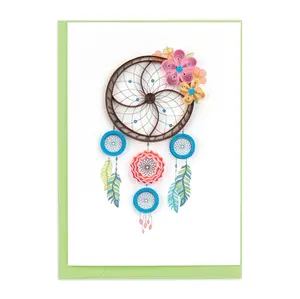Quilled Dreamcatcher Gift Enclosure Mini Card