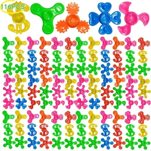 Bulk Fidget Spinners for Kids Adults – Mini Sensory Toys Party Favors, Easter Basket Stuffers & Classroom Rewards, Birthday Return Gifts, Goodie Bag Fillers (24 Pack)