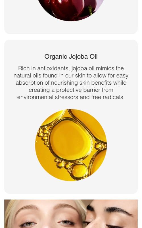 RMS Beauty Legendary Lip Oil - Glossy Lip Treatment in Red Bottle with White Cap