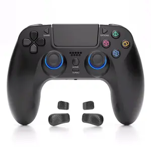 YUYIU PS5 Wireless Pro Controller With 3.5mm Audio Jack, Bluetooth5.0,Touch Pad, Six Axis Motion Control, Charging Cable game stick