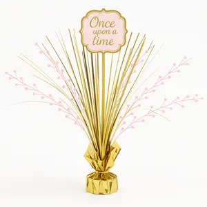 Disney Princess Once Upon A Time Metallic Centerpiece Spray