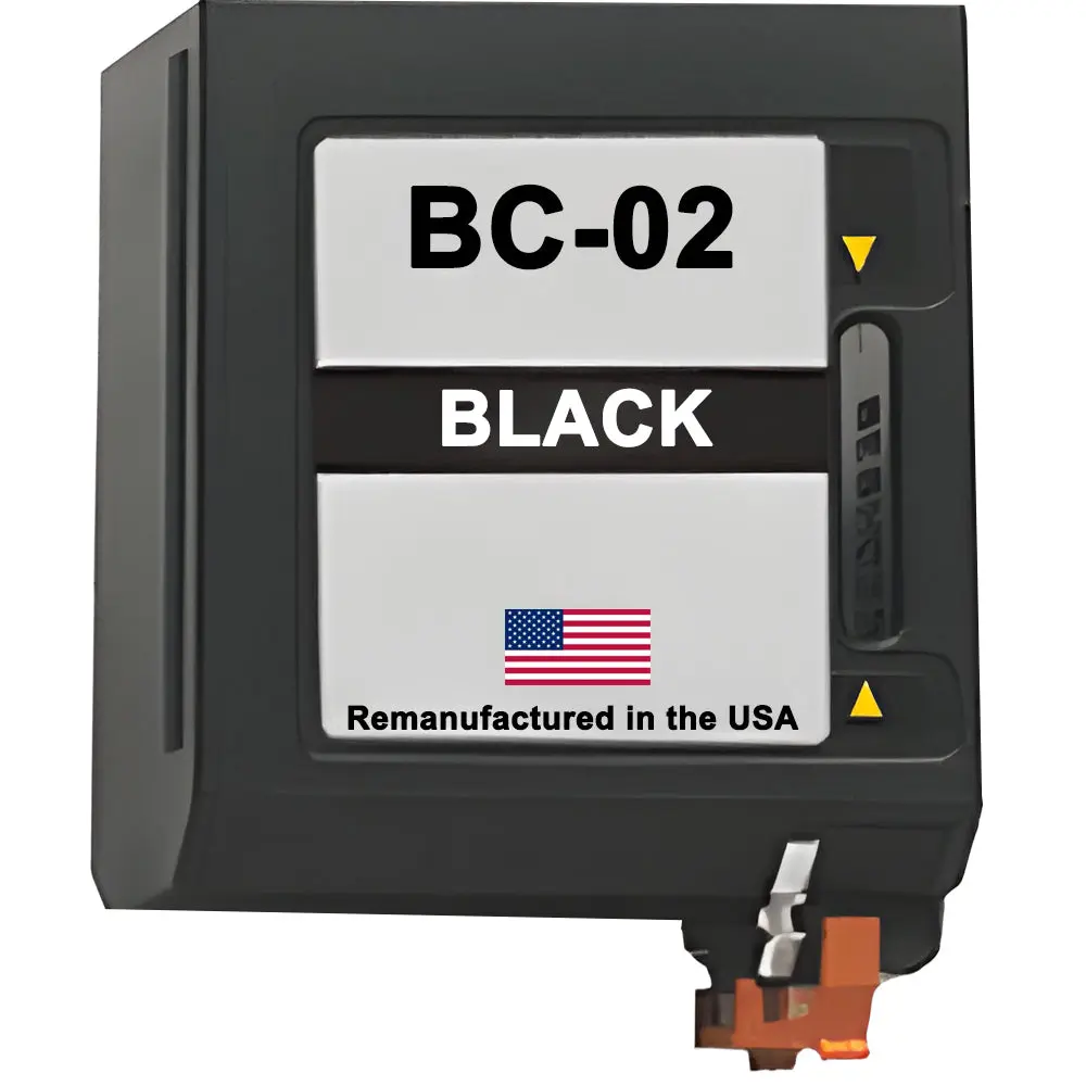 Remanufactured for Canon BC-02 Black Ink Cartridge