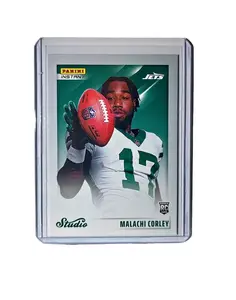 Malachi Corley 2024 Panini NFL Studio Rookies #21 Card New York Jets 1/1672