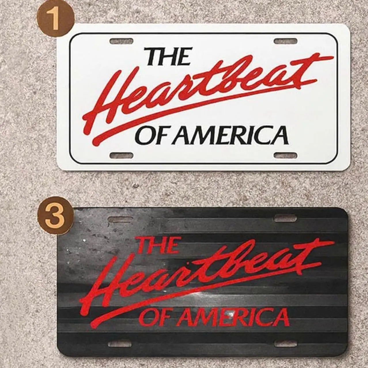 Camo Duck Hunting License Plate – "Heartbeat of America" Aluminum Car Tag