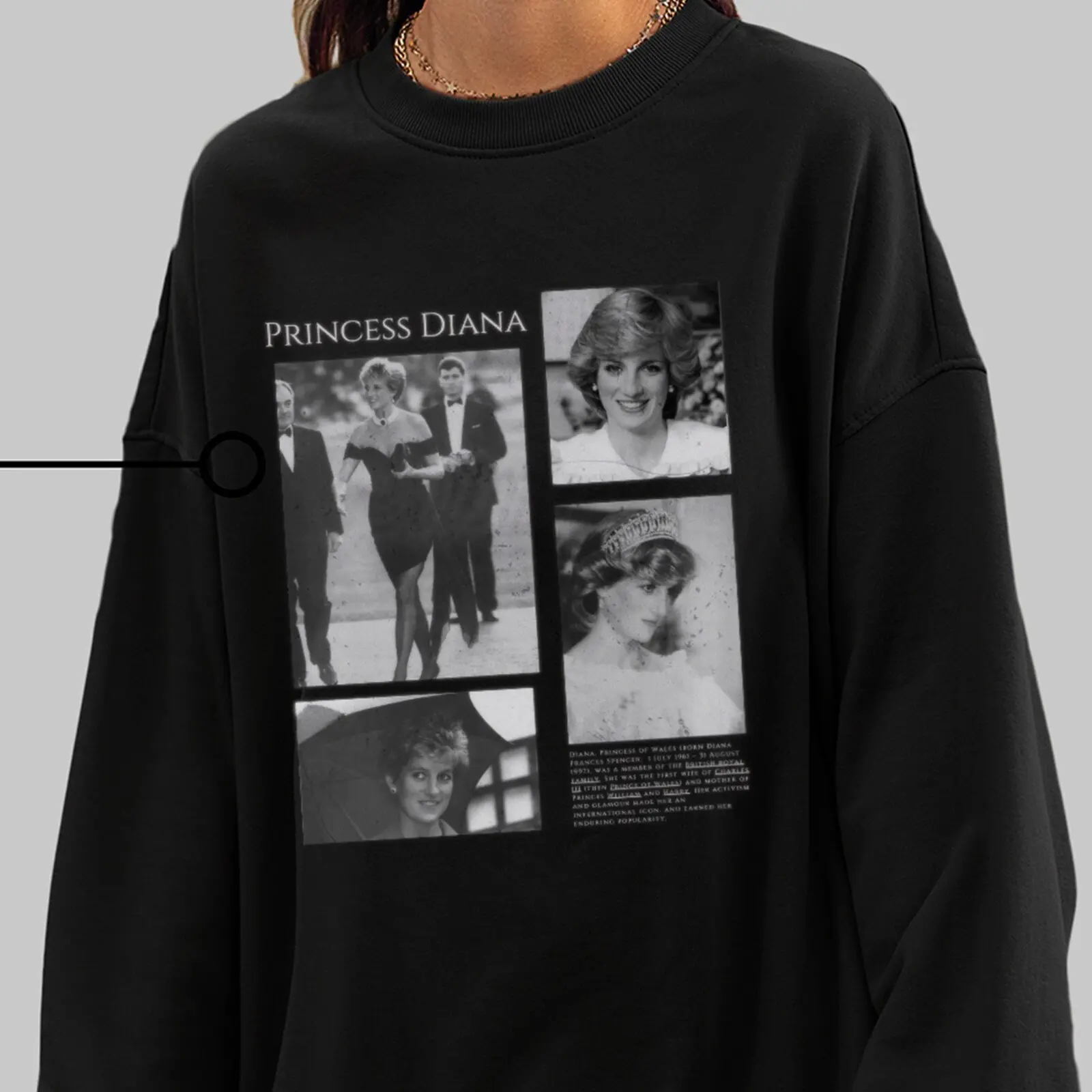 Limited Princess Diana Sweatshirt, Gift for Men and Women, Unisex T-Shirt, Sweatshirt, Hoodie size S, M, L, XL, 2XL, 3XL, 4XL, 5XL