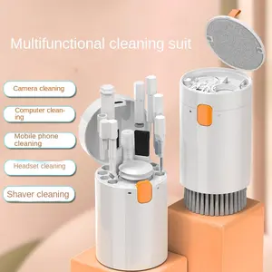 [Free Shipping]Multifunctional computer keyboard cleaning set Bluetooth headset cleaning pen mobile phone screen dust removal brush