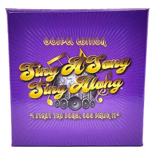 Sing A Song Sing Along Gospel Edition Classic Music Trivia Card Game